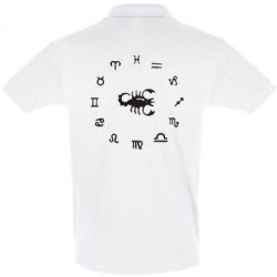 Мужское поло сорпион 4 - PrintSalon