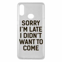 Чохол для Samsung A10s Sorry I'm late i didn't want to come - PrintSalon