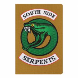 Блокнот с принто South side serpents stripe - PrintSalon