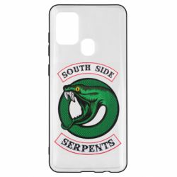 Чехол для Samsung A21s South side serpents stripe - PrintSalon