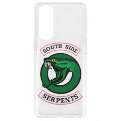 Чехол для Oppo Reno 4 Pro South side serpents stripe - PrintSalon