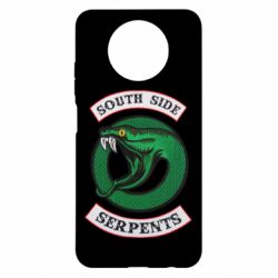 Чехол для Xiaomi Redmi Note 9 5G/Redmi Note 9T South side serpents stripe - PrintSalon