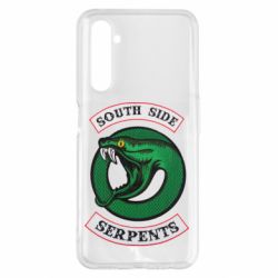 Чехол для Realme 6 Pro South side serpents stripe - PrintSalon