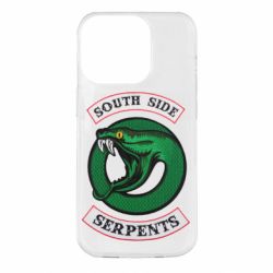 Чехол для iPhone 14 Pro South side serpents stripe - PrintSalon