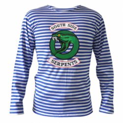 Тільник з довгим рукавом South side serpents stripe-PrintSalon Тільник з довгим рукавом South side serpents stripe