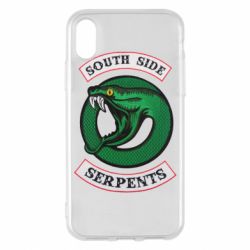 Чехол для iPhone X/Xs South side serpents stripe
