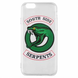 Чехол для iPhone 6/6S South side serpents stripe - PrintSalon