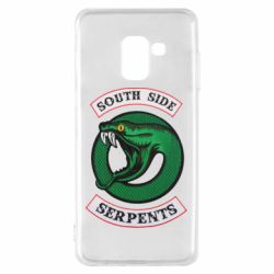 Чехол для Samsung A8 2018 South side serpents stripe