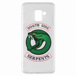 Чехол для Samsung A8+ 2018 South side serpents stripe - PrintSalon