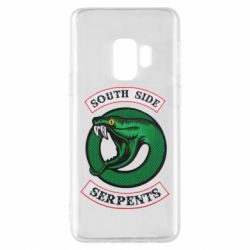 Чехол для Samsung S9 South side serpents stripe-PrintSalon Чехол для Samsung S9 South side serpents stripe