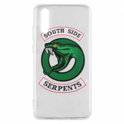 Чехол для Huawei P20 South side serpents stripe - PrintSalon