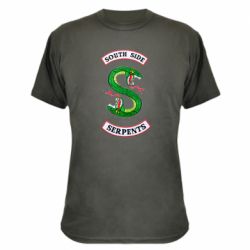 Камуфляжная футболка South side serpents - PrintSalon