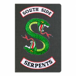 Блокнот с принто South side serpents - PrintSalon