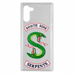 Чехол для Samsung Note 10 South side serpents - PrintSalon