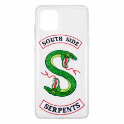 Чехол для Samsung Note 10 Lite South side serpents - PrintSalon