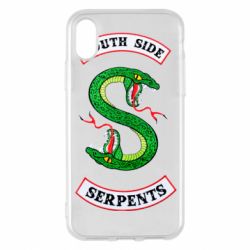 Чехол для iPhone X/Xs South side serpents - PrintSalon
