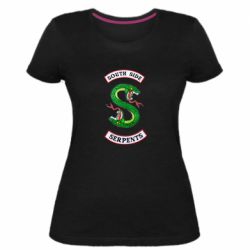 Женская премиум футболка South side serpents - PrintSalon