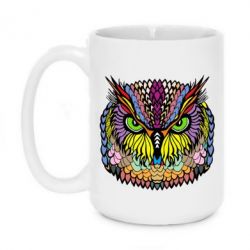 Чашка 420ml Сова Совентьевна-PrintSalon Чашка 420ml Сова Совентьевна