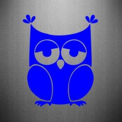 Наклейка Сова - PrintSalon