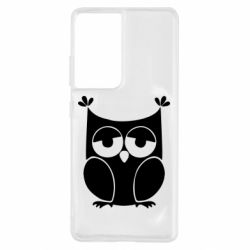 Чехол для Samsung S21 Ultra Сова - PrintSalon