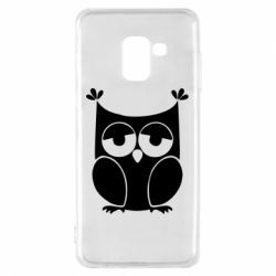 Чехол для Samsung A8 2018 Сова - PrintSalon