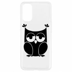 Чехол для Oppo Reno 4 Сова - PrintSalon