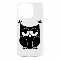 Чехол для iPhone 14 Pro Сова - PrintSalon