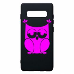 Чехол для Samsung S10+ Сова - PrintSalon