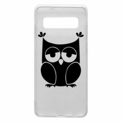 Чехол для Samsung S10 Сова - PrintSalon
