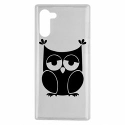 Чехол для Samsung Note 10 Сова - PrintSalon