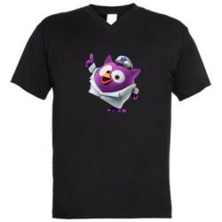 Мужская футболка  с V-образным вырезом Совунья - PrintSalon