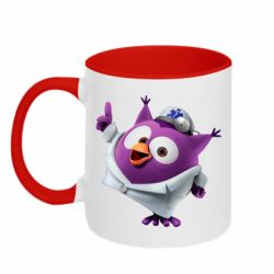 Чашка двухцветная 320ml Совунья - PrintSalon