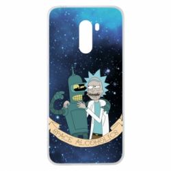Чохол для Xiaomi Pocophone F1 Space alcoholics 2 - PrintSalon