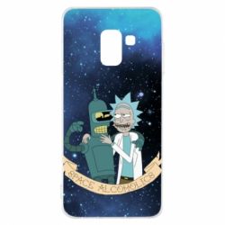 Чохол для Samsung A8 2018 Space alcoholics 2 - PrintSalon