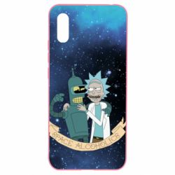 Чехол для Xiaomi Redmi 9a Space alcoholics 2