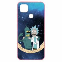 Чехол для Xiaomi Redmi 9c Space alcoholics 2