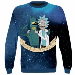 3D світшот Space alcoholics 2 - PrintSalon