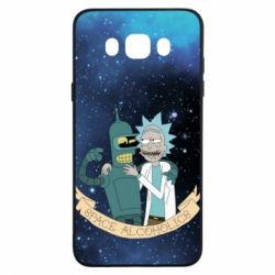Чехол для Samsung J7 2016 Space alcoholics 2