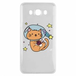 Чехол для Samsung J7 2016 Space Cat - PrintSalon