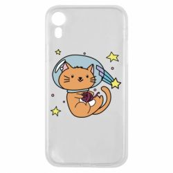 Чехол для iPhone XR Space Cat - PrintSalon