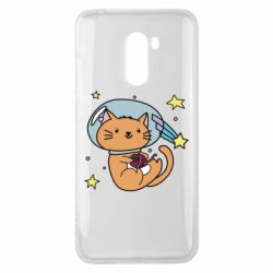 Чехол для Xiaomi Pocophone F1 Space Cat - PrintSalon