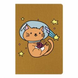 Блокнот с принто Space Cat - PrintSalon