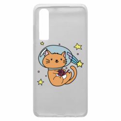 Чехол для Huawei P30 Space Cat - PrintSalon