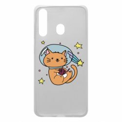 Чехол для Samsung A60 Space Cat - PrintSalon