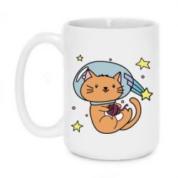 Чашка 420ml Space Cat - PrintSalon