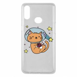 Чехол для Samsung A10s Space Cat - PrintSalon