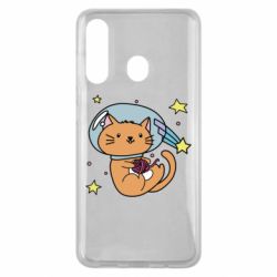 Чехол для Samsung M40 Space Cat - PrintSalon