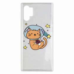 Чехол для Samsung Note 10 Plus Space Cat - PrintSalon