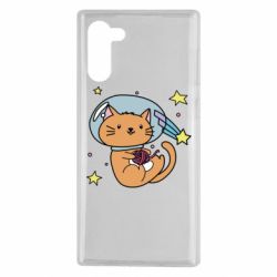Чехол для Samsung Note 10 Space Cat - PrintSalon