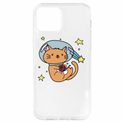 Чехол для iPhone 12 Space Cat - PrintSalon